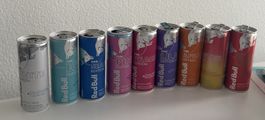 Red Bull „rainbow“ Dosen Sammlung