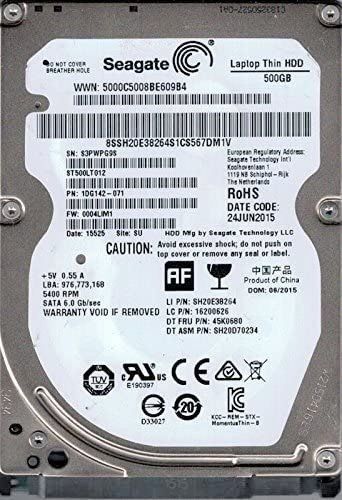 Seagate ST500LT012 Thin HDD Festplatte 500GB | Kaufen auf Ricardo