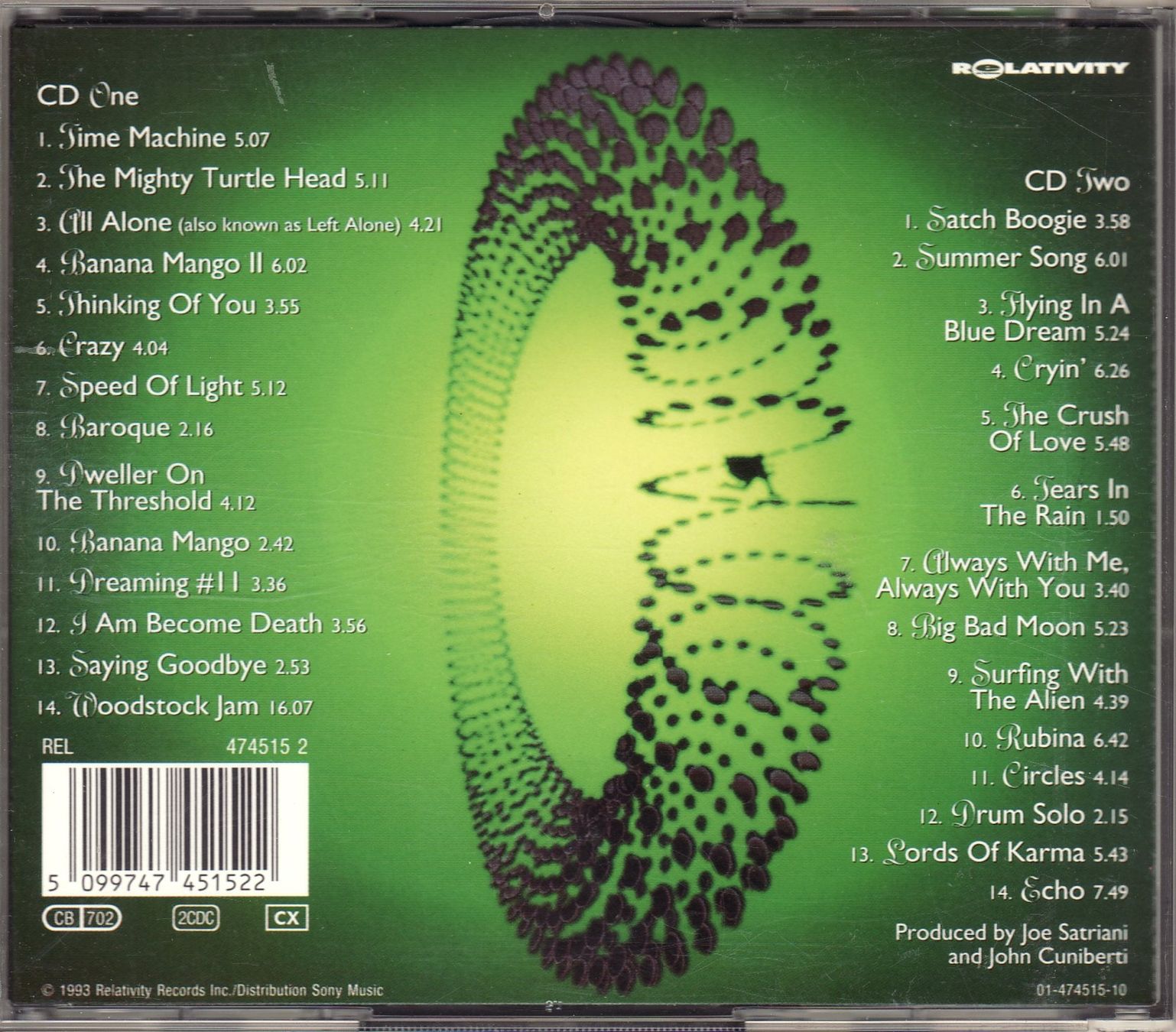 CDs: Joe Satriani – Time Machine – Neu (gemäss Beschreibung) aus Boussens von catfood01 1