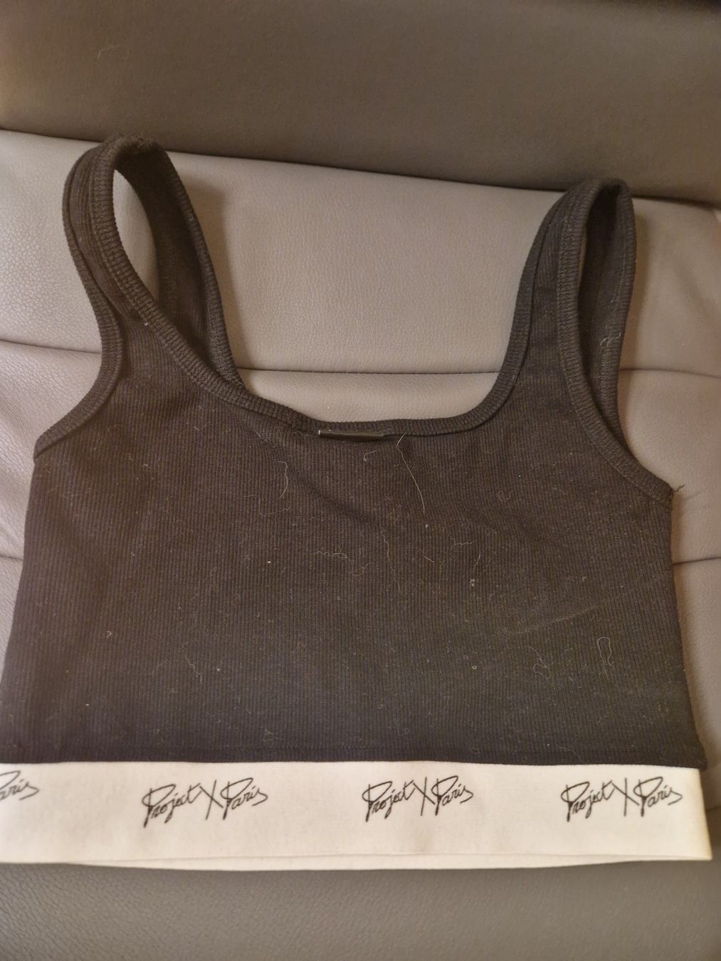 Top: Brassière noire project x Paris taille S – Nuovo (secondo la descrizione) da Versoix venduto da aline_b 5