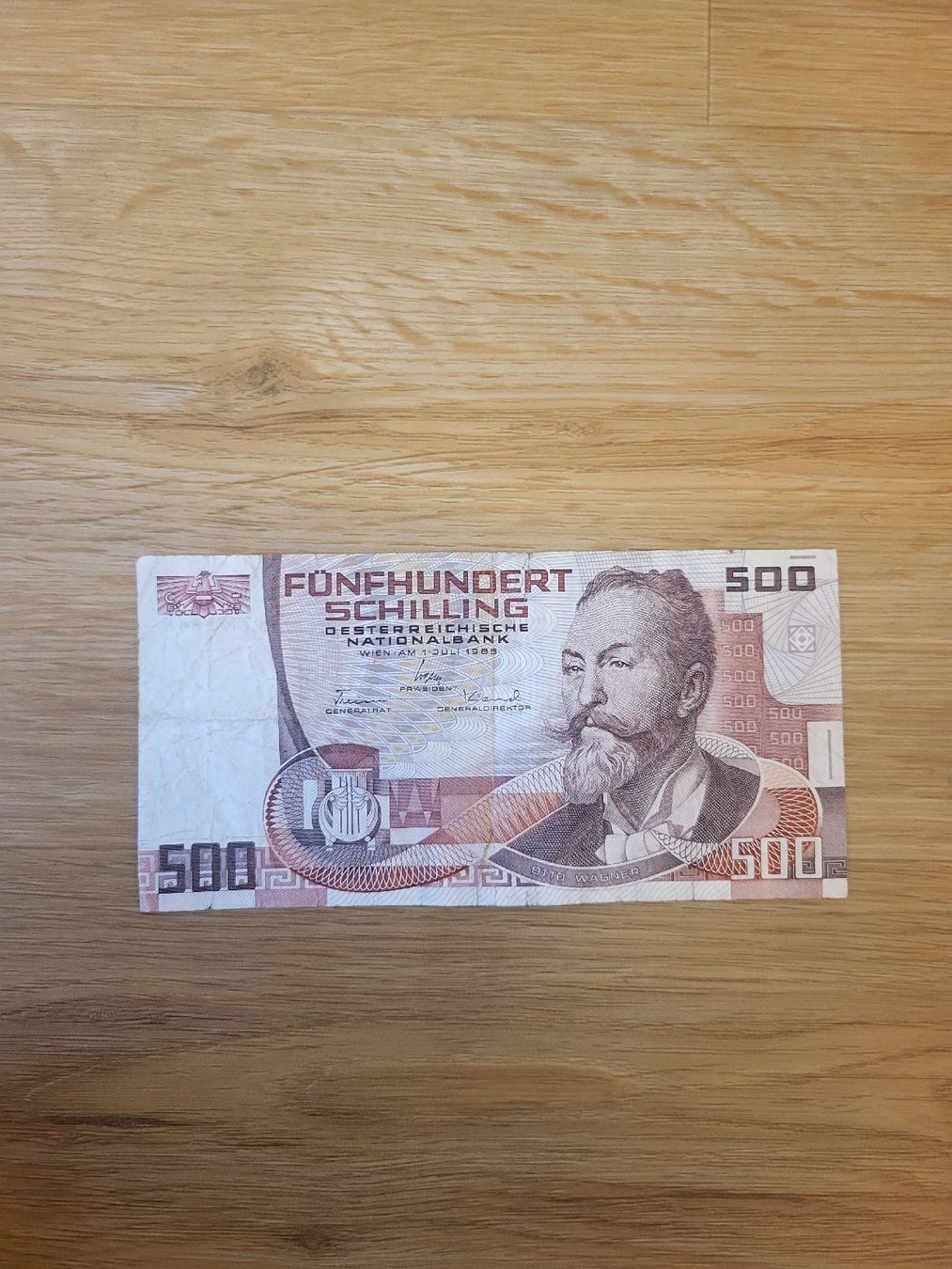 Billets de banque: 500 Schilling Österreich 1985 – D'occasion à Uetikon am See par vi3nnaC4lling