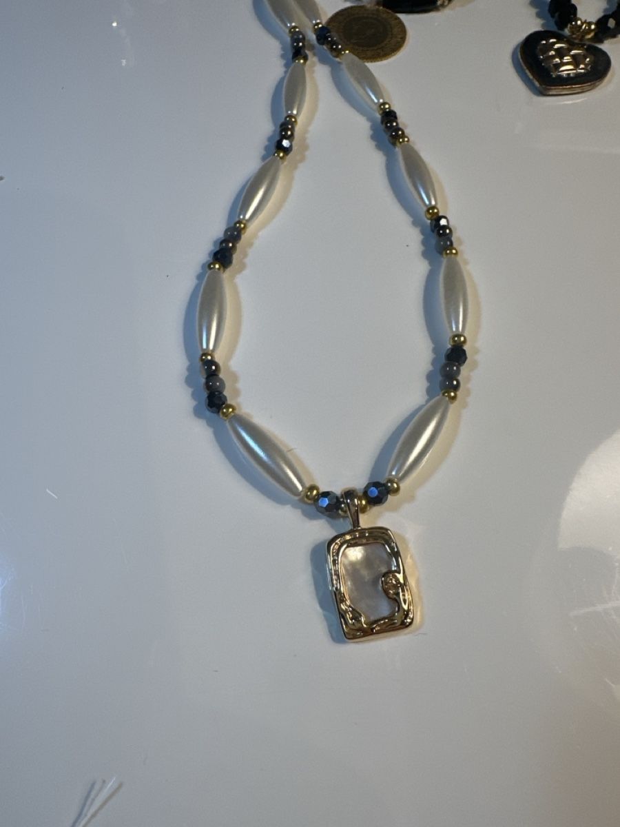 Catenine: Elegant Beaded set Necklace with bracelet. – Nuovo e nell'imballaggio originale da Oftringen venduto da Eylem79 2