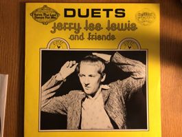 JERRY LEE LEWIS, Duets, LP, 1978