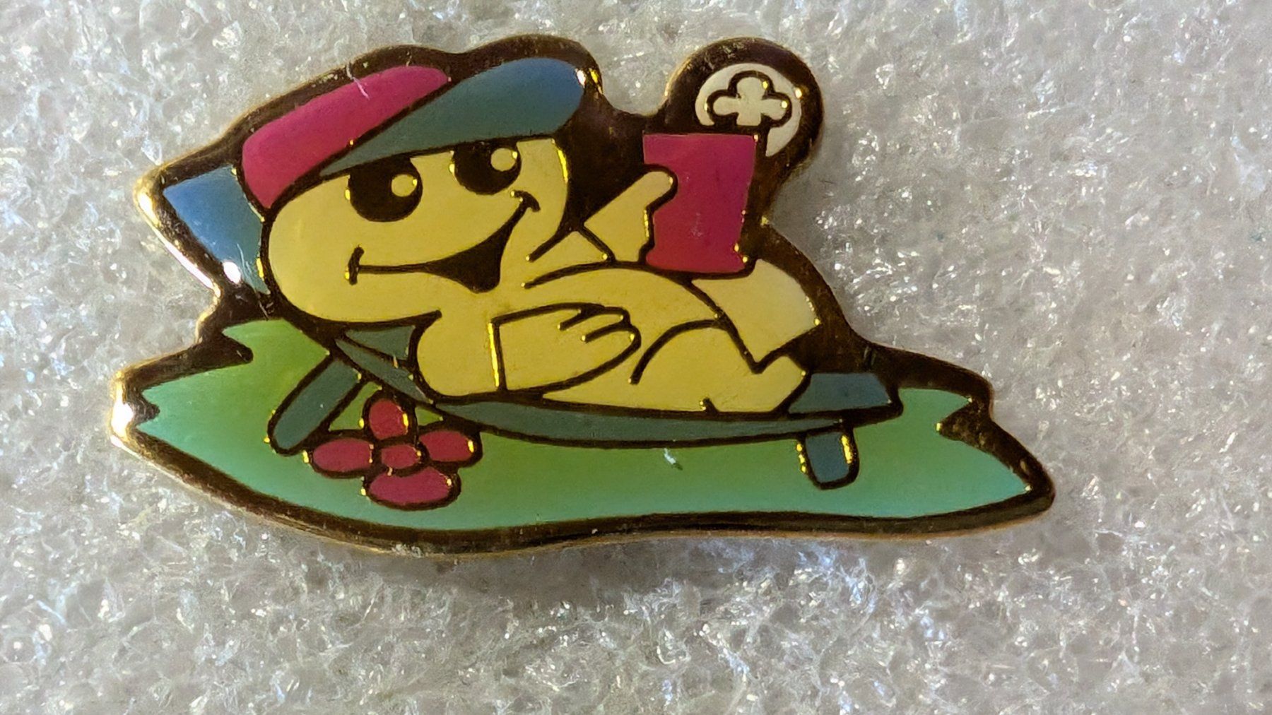 Placchette & Badge: Ansteckpin 227: Maga Bio – Usato da Oppligen venduto da Pin-Fall-Shop
