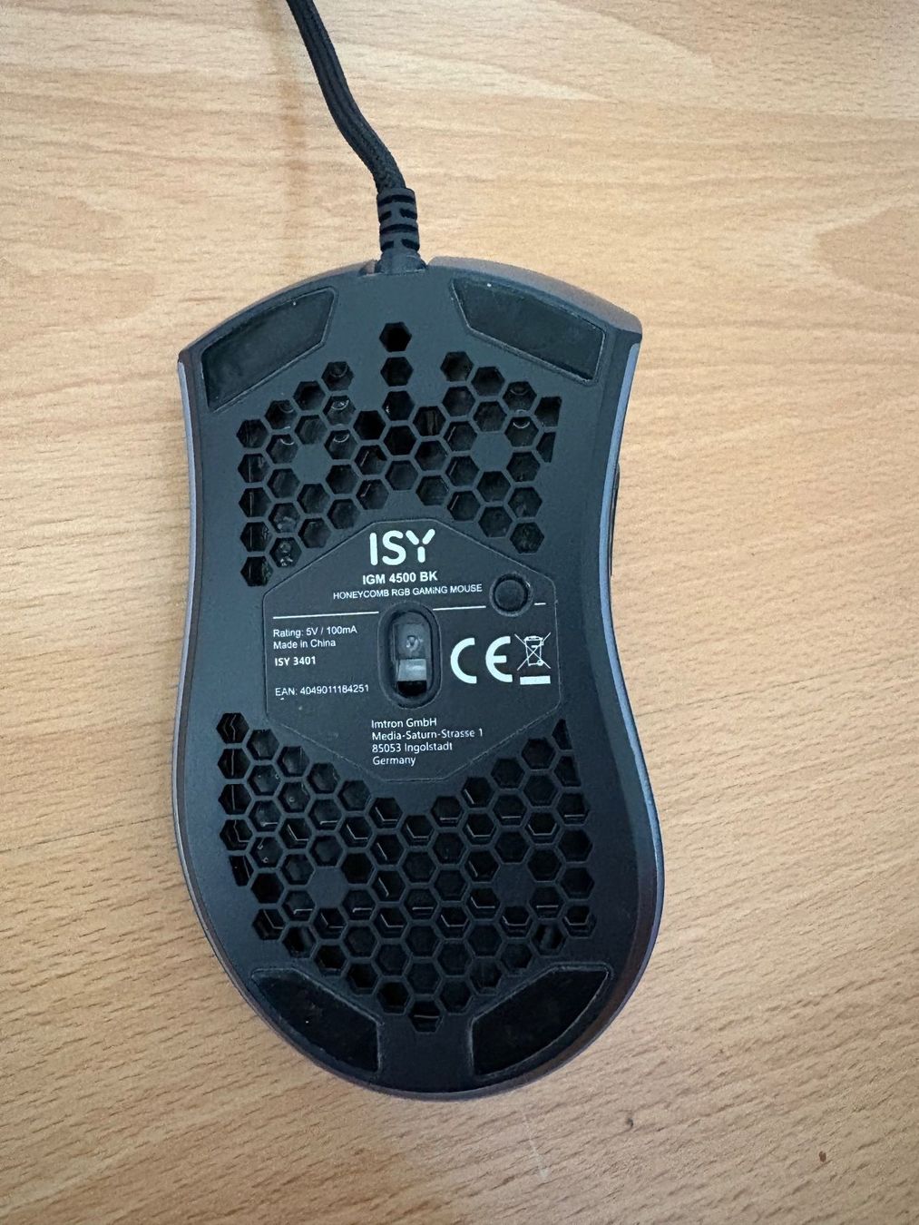 Mouse: Gaming Mouse ISY IGM 4500 – Usato da Orvin venduto da zan_cw88 1