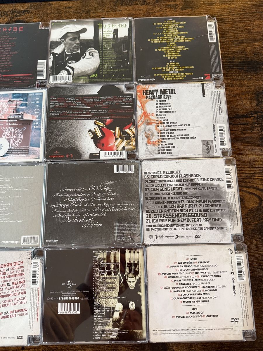 CD: Bushido Sammlung CDs/Deluxe Boxen/Buch/Merch – Usato da Bülach venduto da Epicst0re 6