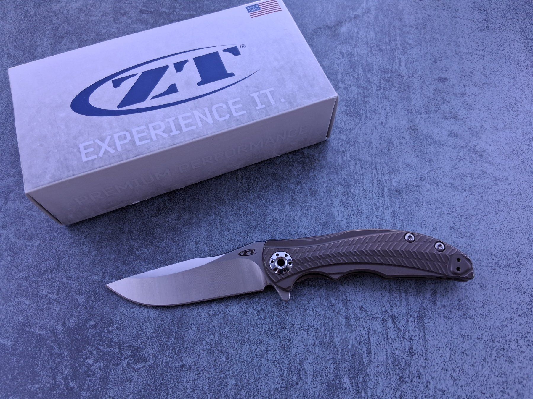 Zero Tolerance Accessori: Zero Tolerance 0609 Taschenmesser, RJ Martin Design – Nuovo (secondo la descrizione) da Bern venduto da Micshap