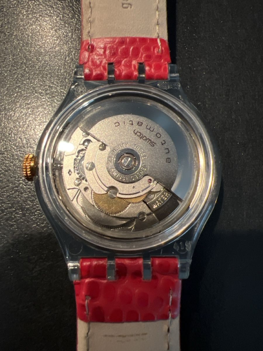 Swatch Uhren: Swatch Automatik (SAN103 Abendrot – Neu und originalverpackt aus Künten von Spike17 2