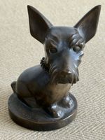 ROLAND PARIS Bronzefigur Hund Figur Bronze um 1937