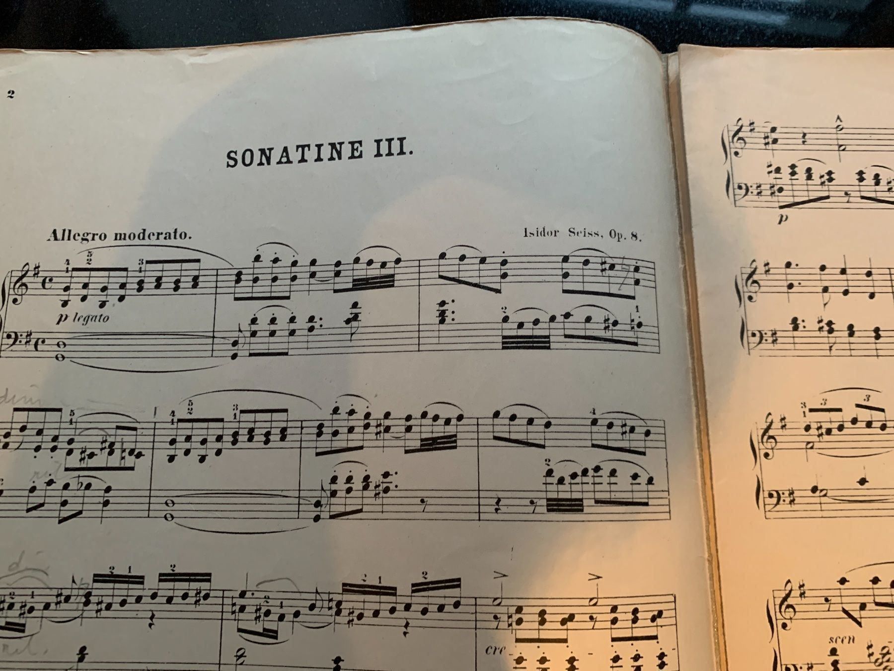 Strumenti musicali: Klaviernoten Sonatine Seiss – Usato da Oberweningen venduto da Ardnas89 2