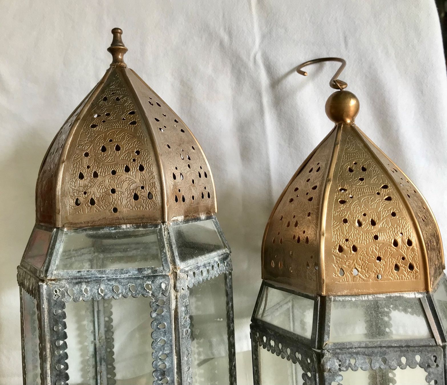 Lanterne: 2 Orientalisches Windlichter/Laternen – Usato da Basel venduto da nostanz 7