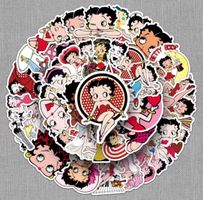 50 Aufkleber Sticker - Betty Boop