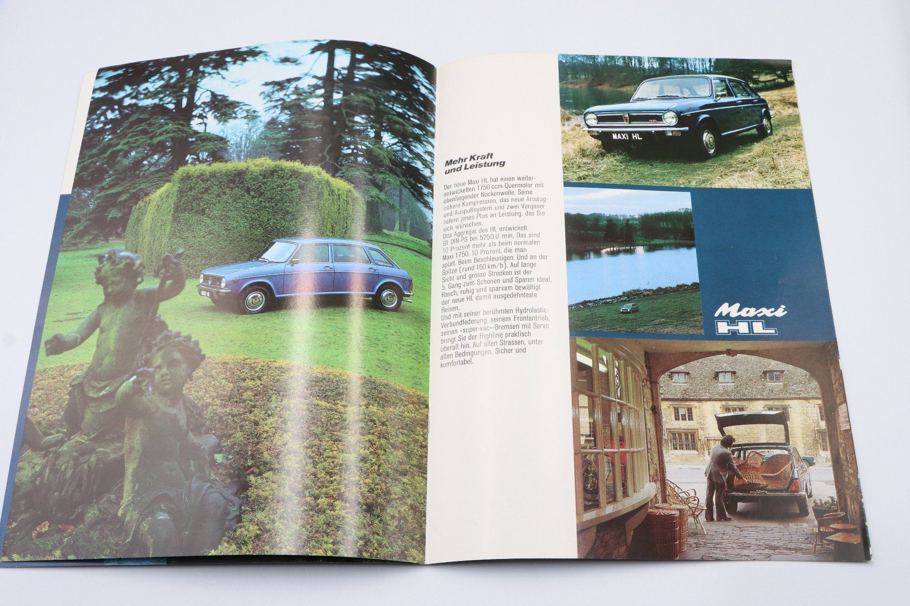 Austin Documenti: Austin Maxi HL 1973 Prospekt – Usato da Bühl b.Aarberg venduto da Collectorpassions 3