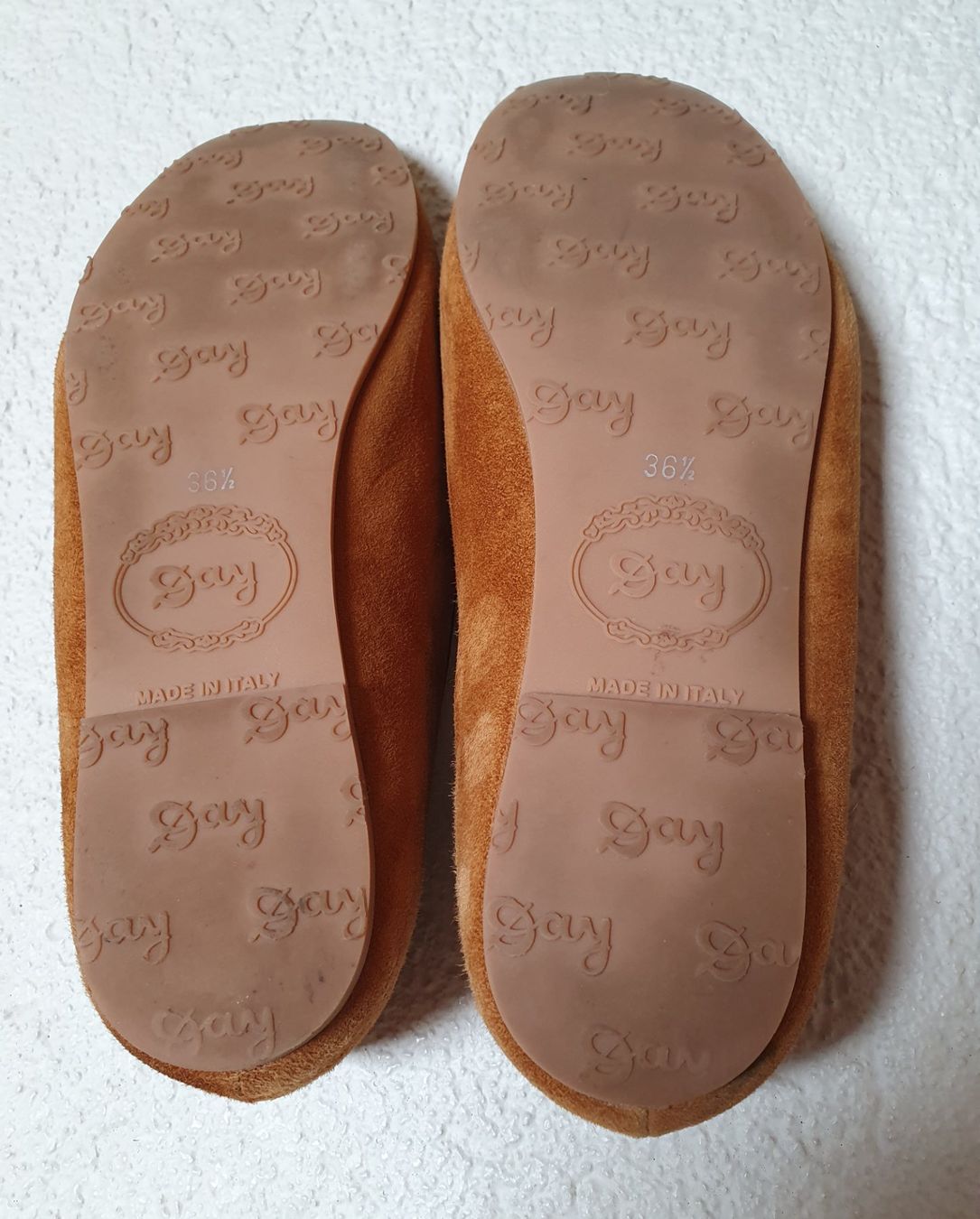 Scarpe da donna: Day Wildleder Loafer Gr. 37 cognacfarben – Usato da Teufen AR venduto da pischa 2