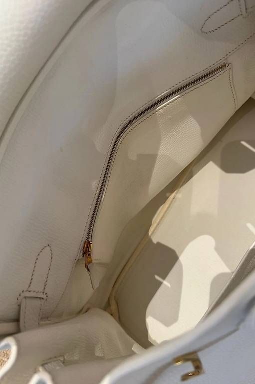 Hermès Taschen: HERMES BIRKIN 35 WHITE – Gebraucht aus Schwyz von bofb 8