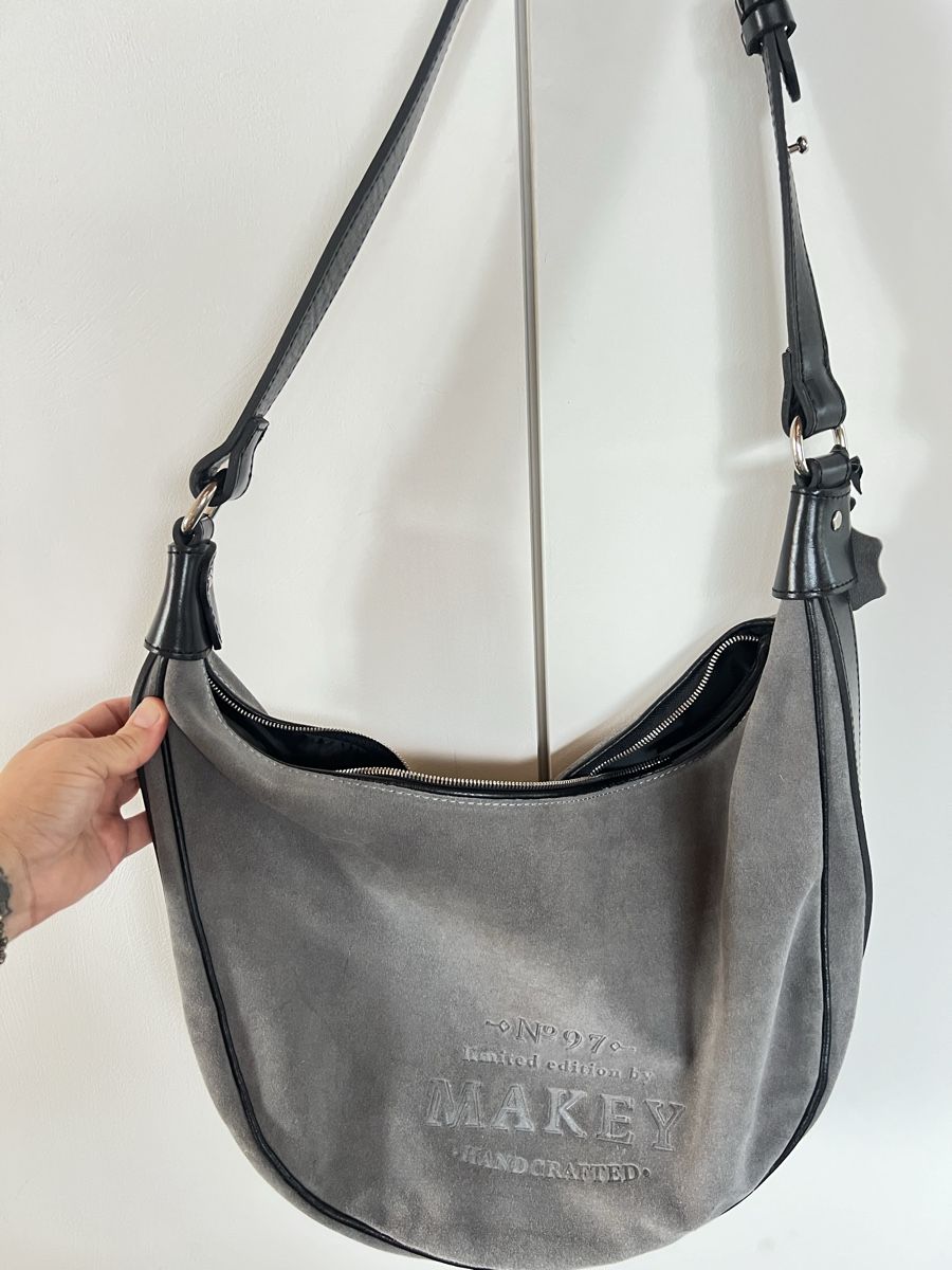 Taschen für Damen: Wildleder grau neu – Neu (gemäss Beschreibung) aus Toffen von Hudo-free 1