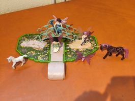 Playmobil Feeninsel mit Einhörnern gebrauchter Zustand