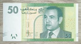 Maroc 50 Dirhams  UNC