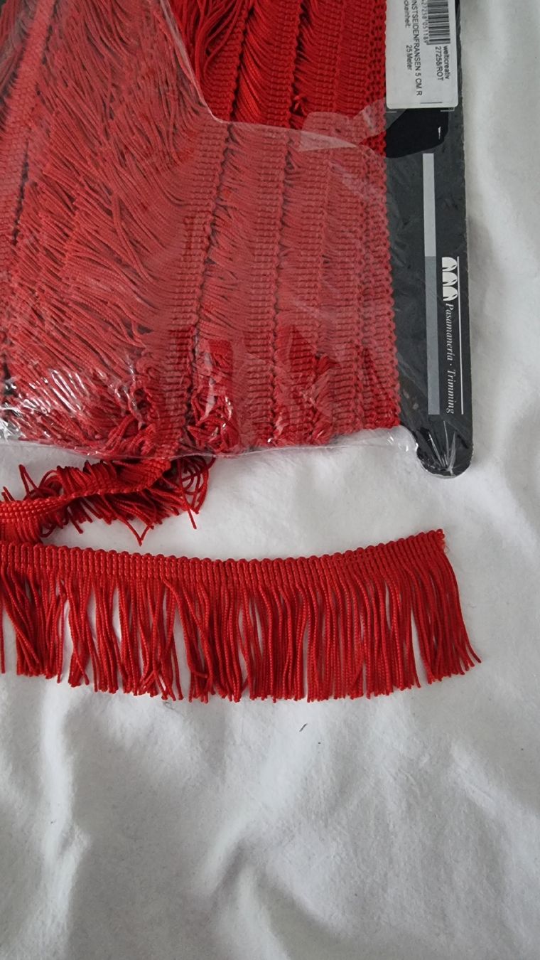 Dekobänder: Fransenband Deko Bordüre basteln – Neu und originalverpackt aus Meisterschwanden von TiSiBu59