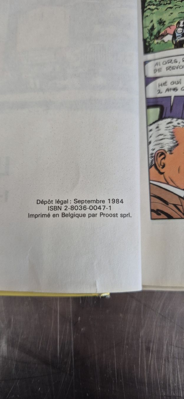 Fumetti: Michel Vaillant "Route de nuit" 1984 – Usato da Gingins venduto da lutin_4 1