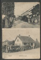 Carte P de 1913 ( Bevaix & Jordil / Buffet de la Gare )