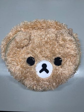 Pochette in peluche 17 x 17 cm