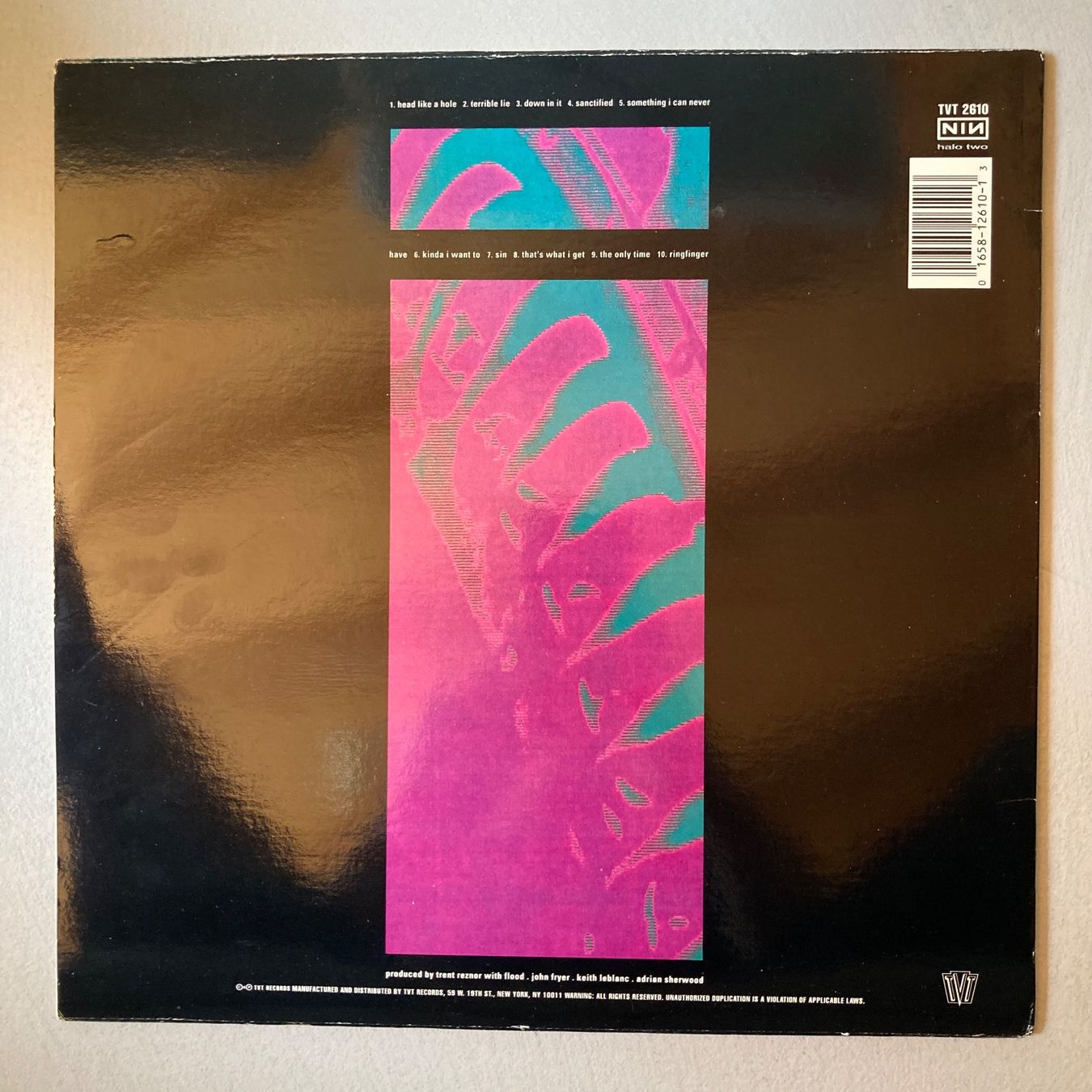 Schallplatten: NINE INCH NAILS - pretty hate machine - LP – Gebraucht aus dachsen von  1