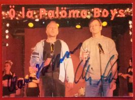 Ö La Palöma Boys Autogramm signiert Foto 10x15cm