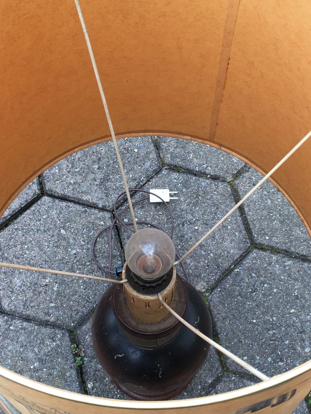 Lampen: Antike Globus - Tisch - Lampe „1867“ – Gebraucht aus Wangen b. Olten von Finolino28 4