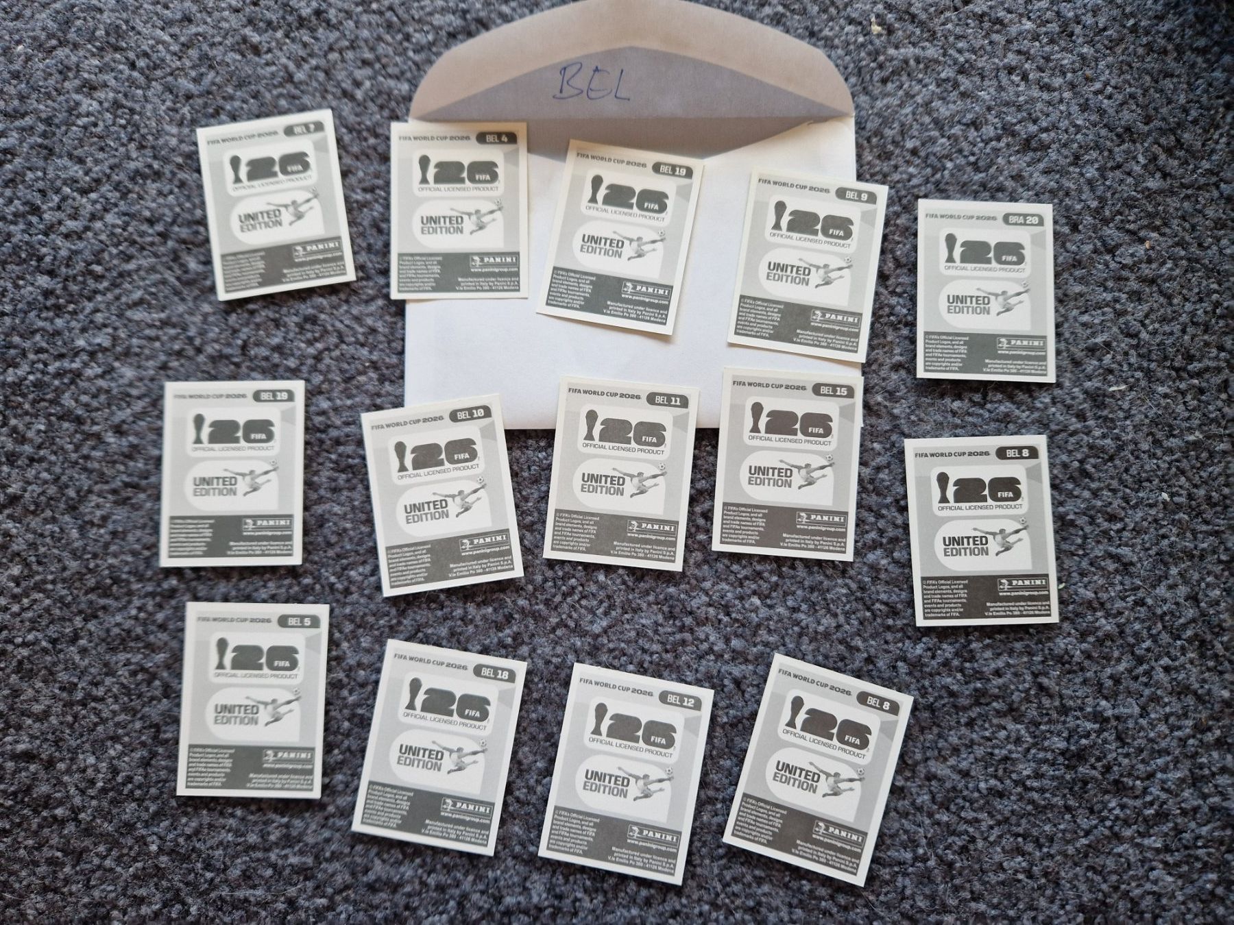 Panini Cartes à collectionner: Panini WM 2026 BEL – D'occasion à Metzerlen par SS01 1