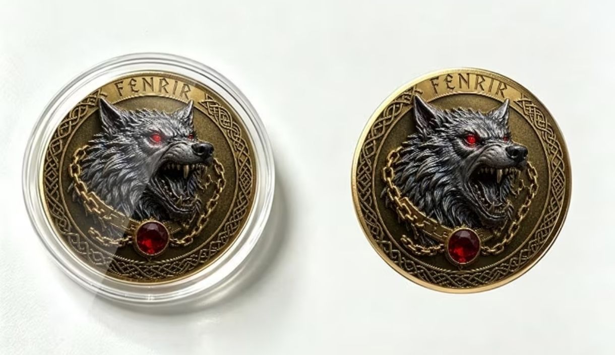 Tutti le monete: Spass Münze "Fenrir" – Nuovo e nell'imballaggio originale da Diepoldsau venduto da Unique-Coins