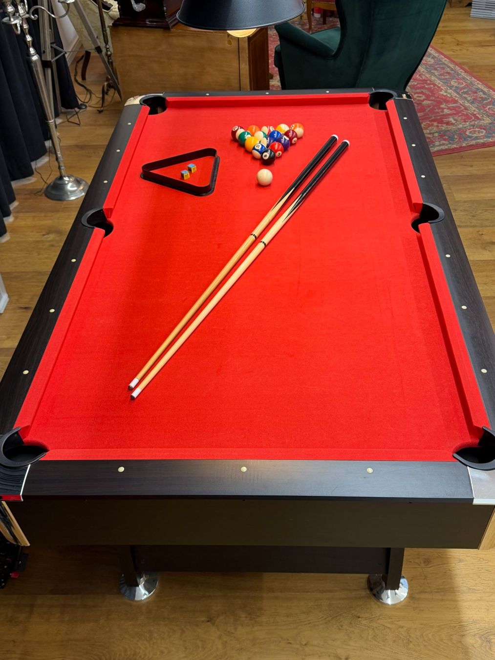Billiardtische: 7 ft Billardtisch "Premium" – Braun / Rot – Gebraucht aus Olten von antonio.troia 3