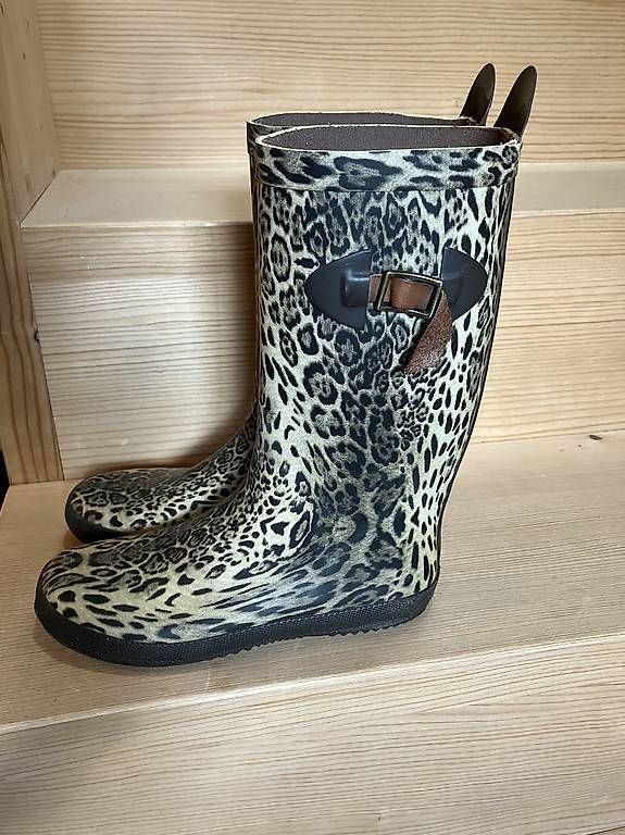 Chaussures filles: Bisgaard Leopard Stiefel Gr.35 – D'occasion à Brunnadern par Bumlebee