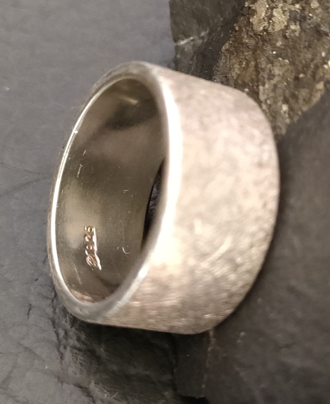 Anelli: Silberring 925 - eismatt geschliffen - Gr. 55 - ca. 10g – Usato da Ruggell venduto da Zuza888