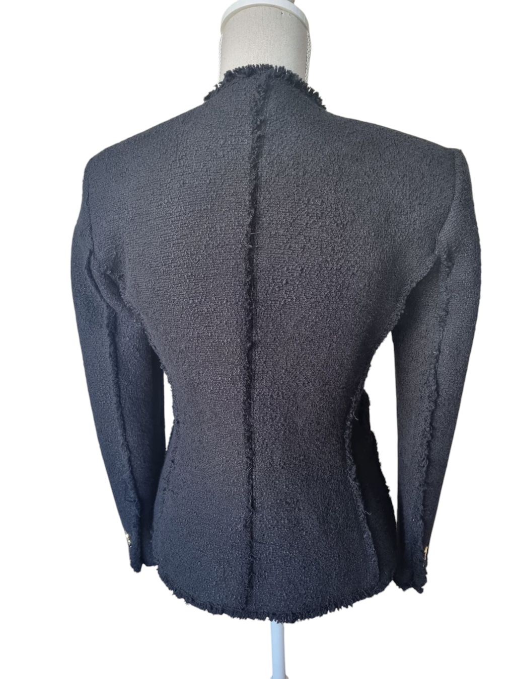 Zara Giacche: Tweedblazer schwarz von Zara Gr. 34 – Usato da Champlan venduto da acr_kkd5 3