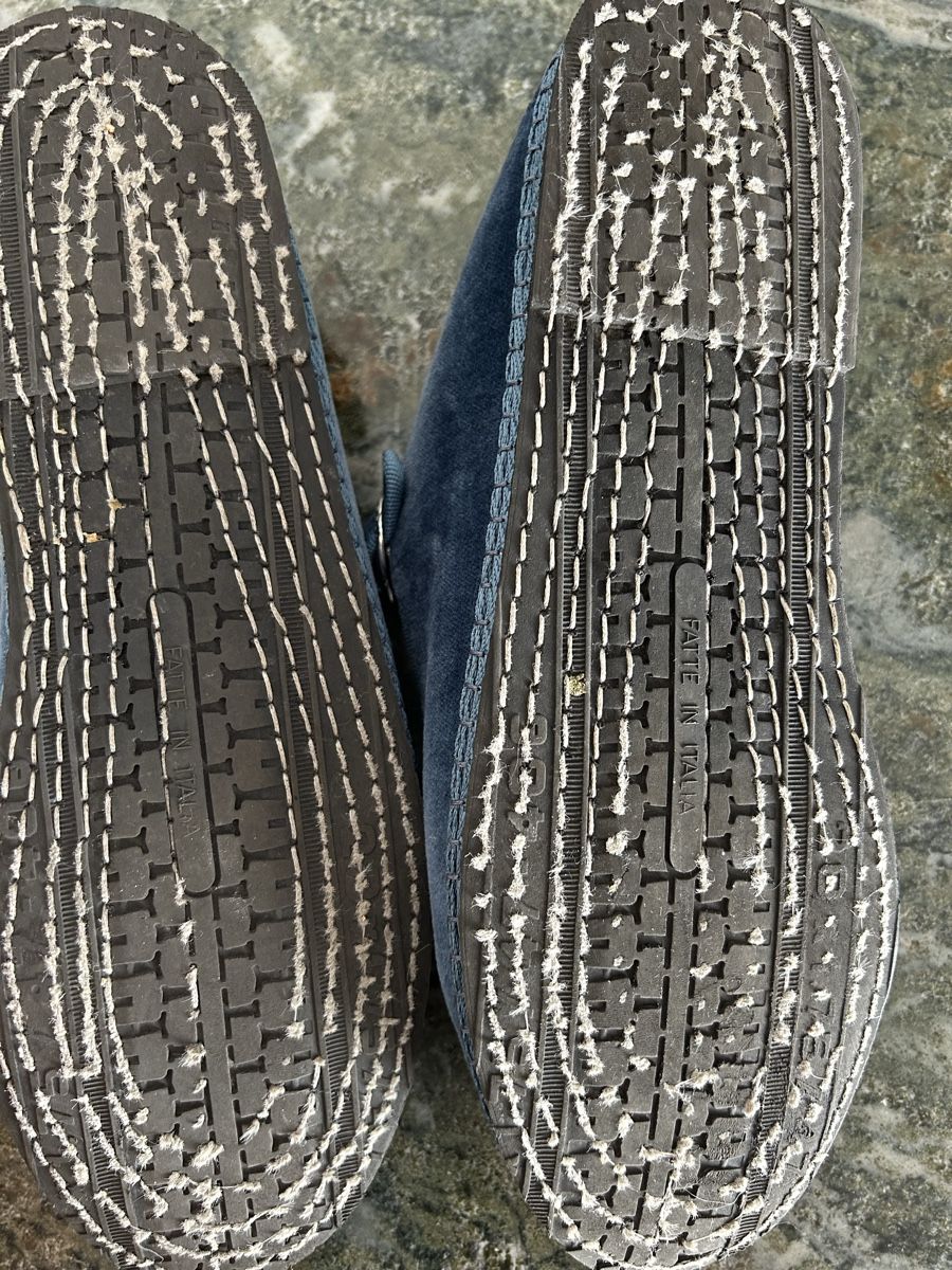 Damenschuhe: Friulane - Samtslipper Gr 39 – Gebraucht aus Ruvigliana von princesse10 2