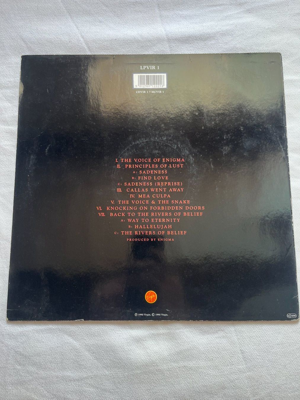 Schallplatten: Enigma - MCMXC a.D. Vinyl LP original 1990 – Gebraucht aus Effretikon von ChrisLamberger 2