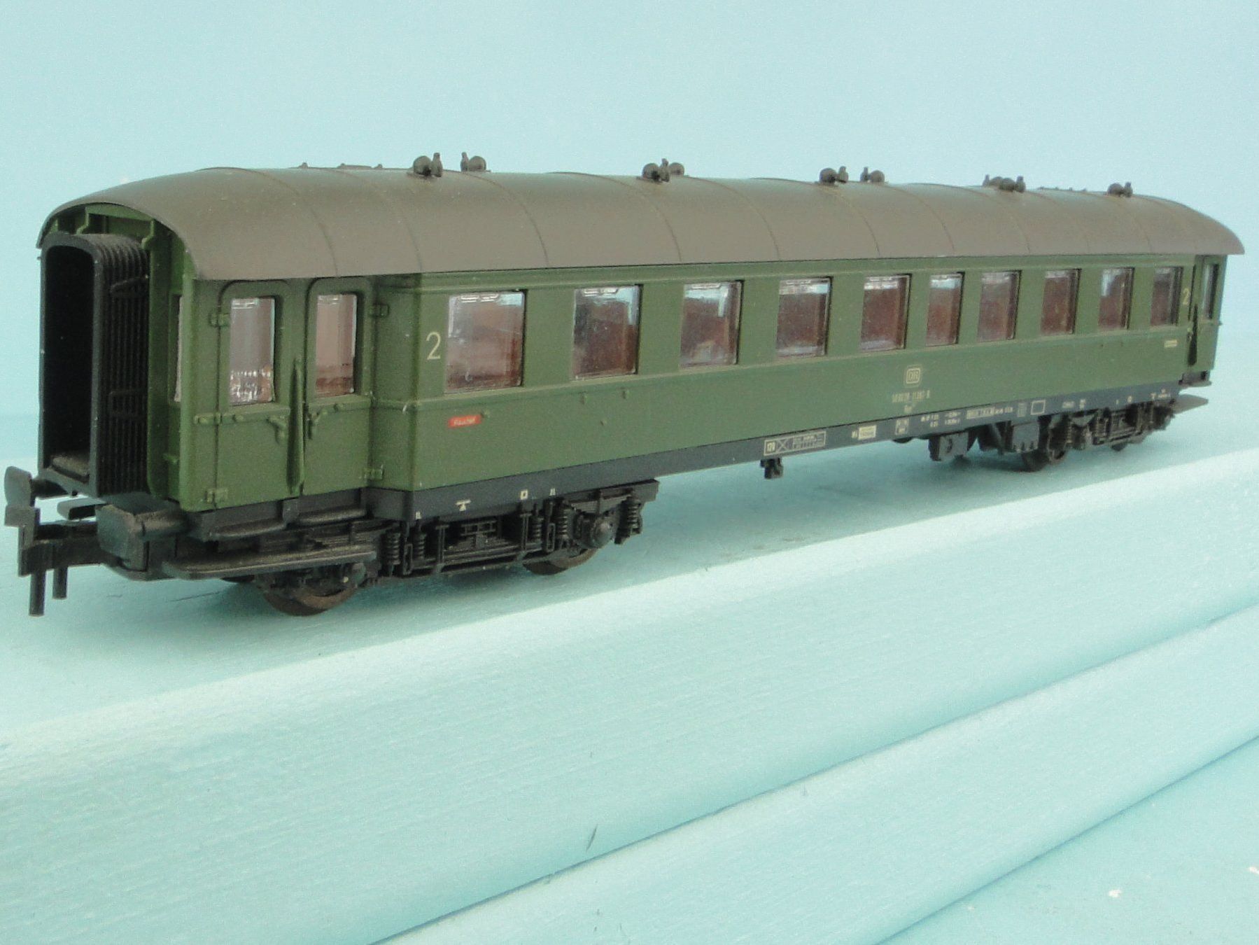Roco Modellini di ferrovie: Roco 2274A Spur N DB 2 Kl. Einzugwagen – Usato da Bülach venduto da cann11 4