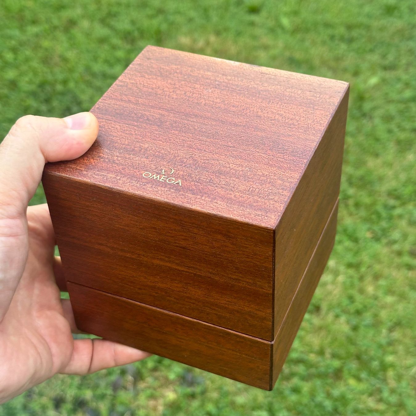 Rare OMEGA Speedmaster Apollo XI Anniversary Wood Box (Gebraucht) in ...