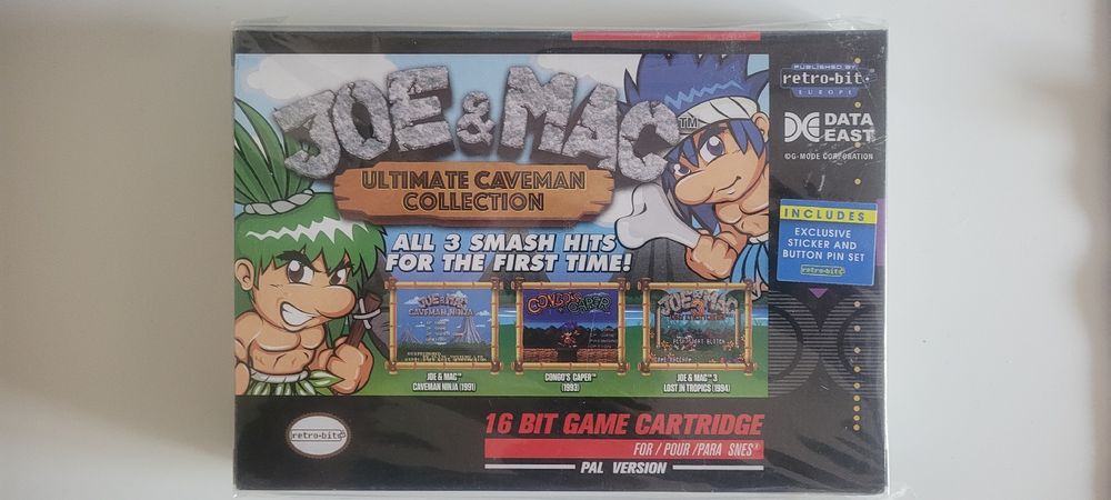 Nintendo Giochi: Joe & Mac Ultimate Cavman Collection SNES – Nuovo e nell'imballaggio originale da Enney venduto da ALEX2101