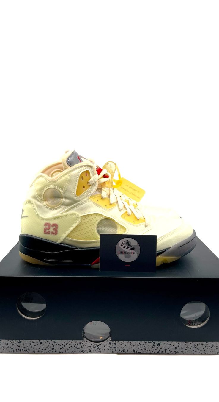 Jordan Herrenschuhe: Jordan 5 Retro OFF-WHITE Sail PS Grösse EU 32 – Neu und originalverpackt aus Küsnacht ZH von SamSneakerSale 2