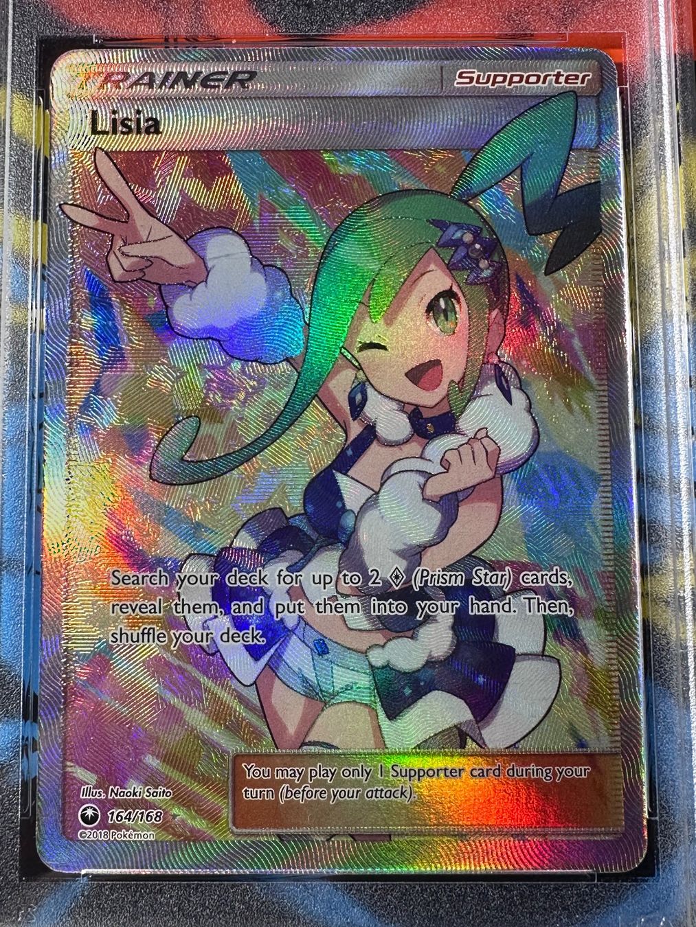 Pokémon Carte collezionabili: Pokemon Lisia PSA 9 #164 Celestial Storm - Sun & Moon 2018 – Nuovo (secondo la descrizione) da Opfikon venduto da Yoshis_World 2