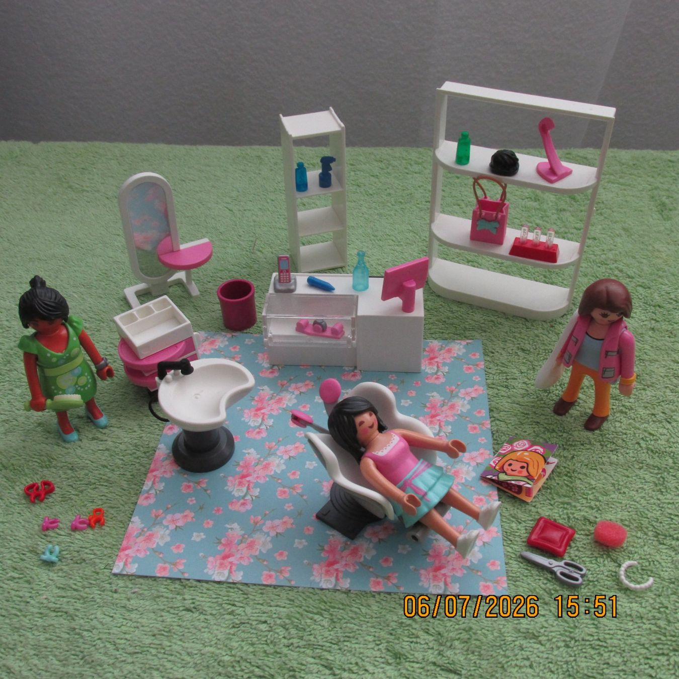 Playmobil Giocattoli: Playmobil Friseursalon Set gem. Bilder – Usato da Galgenen venduto da Forflowers