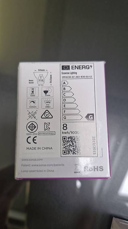 Lampes: Soraa vivid MR16 Gu5.3 LED – Neuf avec emballage d'origine à Elgg par j.hilber 3