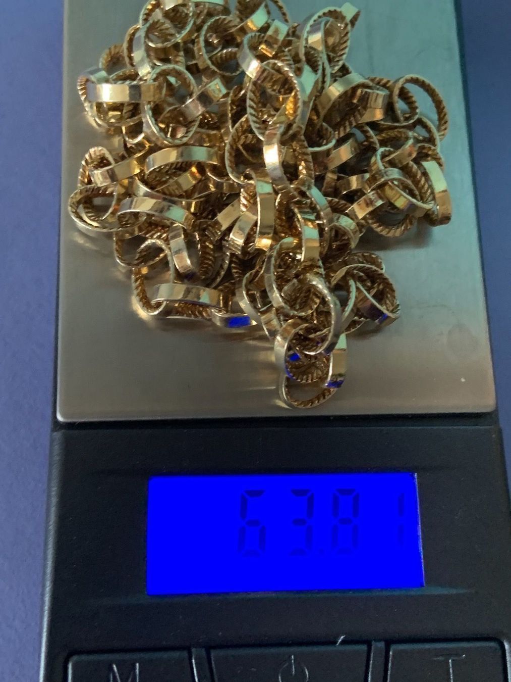 Catenine: Flachankerkette silber925-vergoldet!!! – Usato da Dittingen venduto da Bijoubelle 7