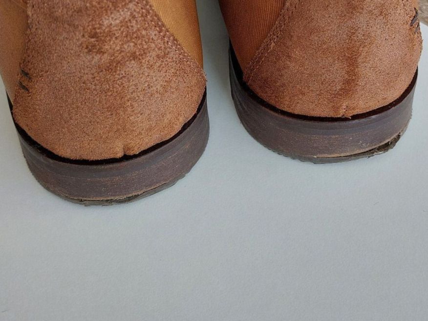 Scarpe da uomo: Paar Lederschuhe AM hellbraun Grösse 45 – Usato da Niederdorf venduto da Schuerch_steff 4