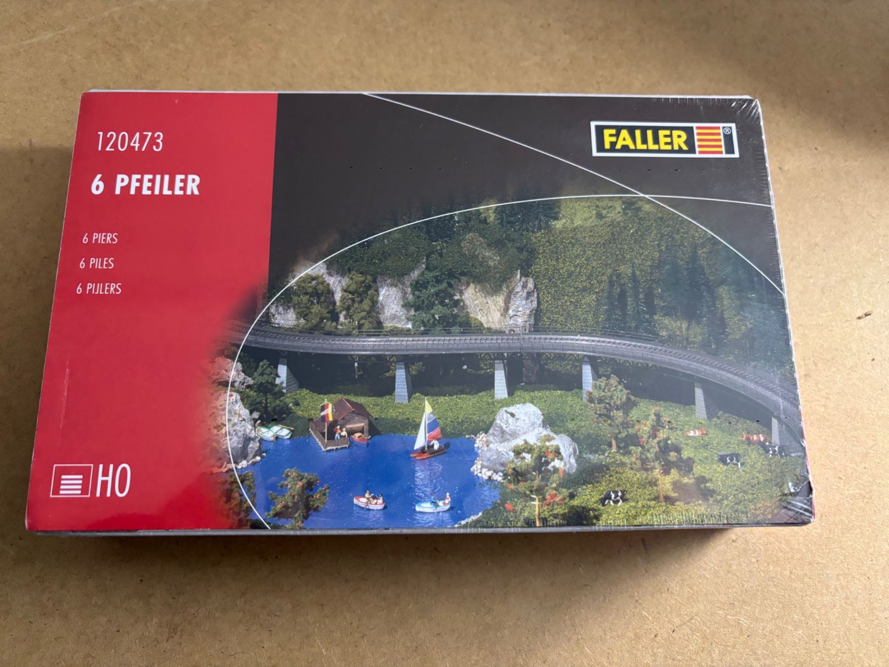Faller Modellini di ferrovie: Faller 120473 Pfeiler – Nuovo e nell'imballaggio originale da Hauterive NE venduto da eriamch