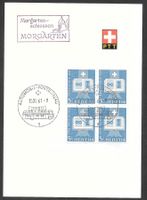 PTT Bögli A. 890 Morgartenschiessen 15.11.1961 Unterschrift