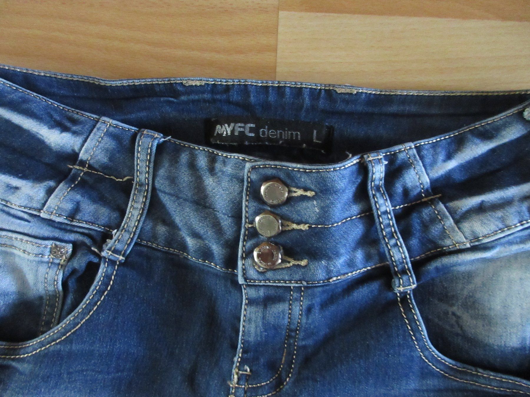 Pantaloni: Jeanshose blau MYFC denim L – Usato da Kaisten venduto da renault015 1
