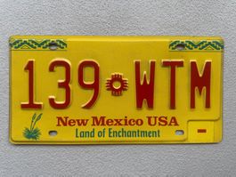 🇺🇸🇺🇸 USA Nummernschild # New Mexico # 🇺🇸🇺🇸